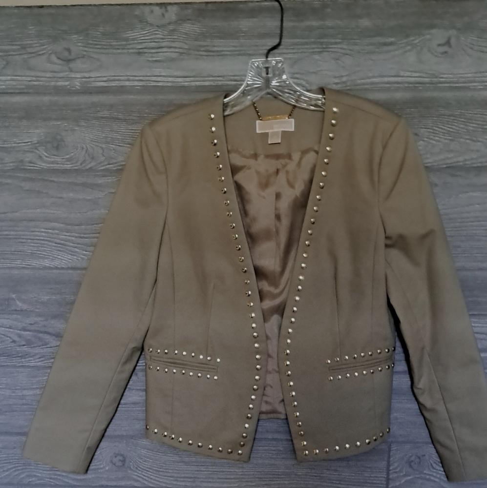 Michael Kors tan jacket